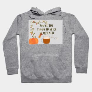 You are the pumpkin spice in my latte Hoodie